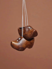 Brown Wooden Klomp Blythe Shoes | ToastDoll