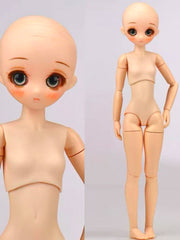 Obitsu Femal Doll Body, Ob22/ Ob24, 22cm/ 24 cm,Bust S, White/Natural Color