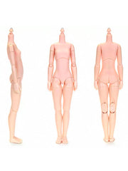 Obitsu Femal Doll Body, Ob22/ Ob24, 22cm/ 24 cm,Bust S, White/Natural Color