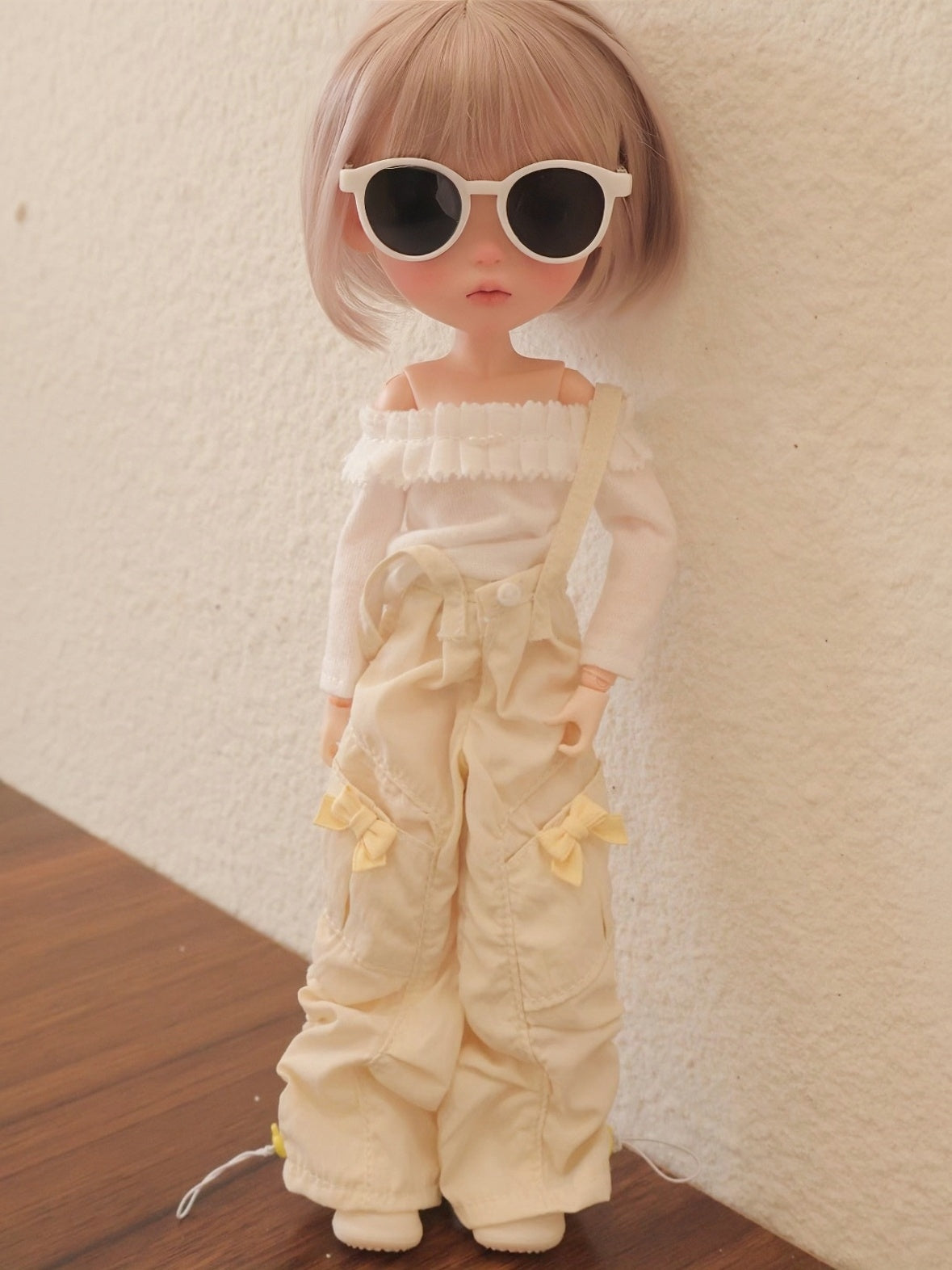 Off-Shoulder Pastel Blythe BJD Outfit | ToastDoll