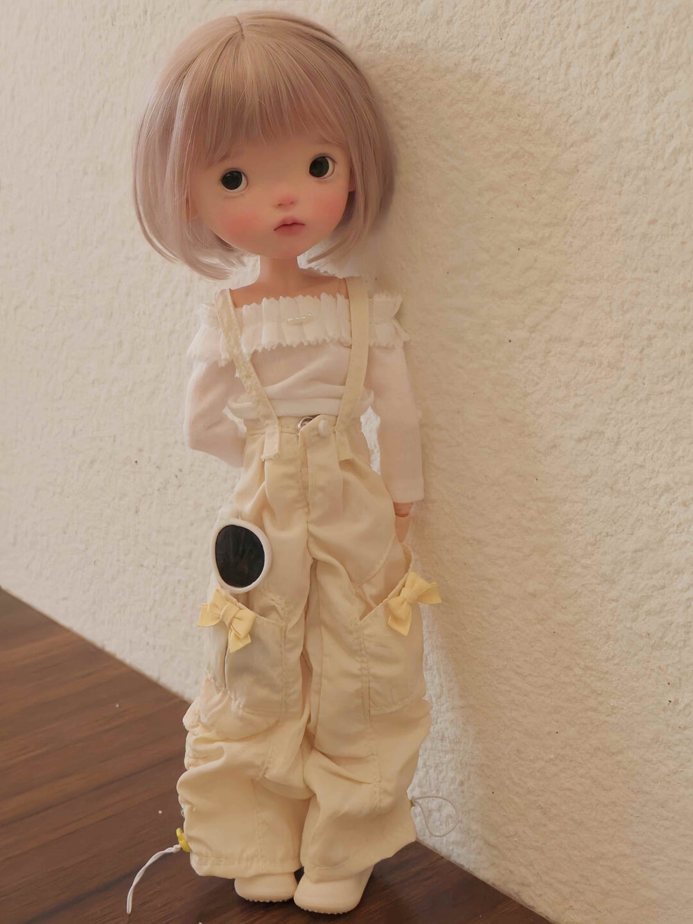 Off-Shoulder Pastel Blythe BJD Outfit Standing Pose | ToastDoll