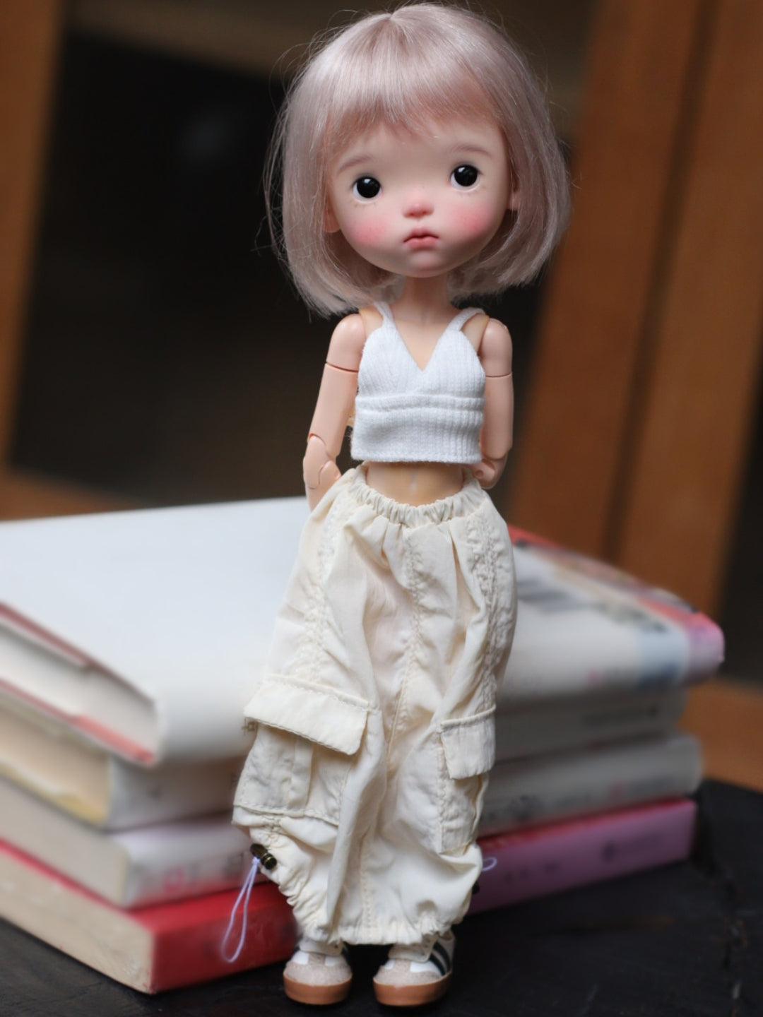 Fresh Minimalist Blythe BJD Outfit  Front View | ToastDoll