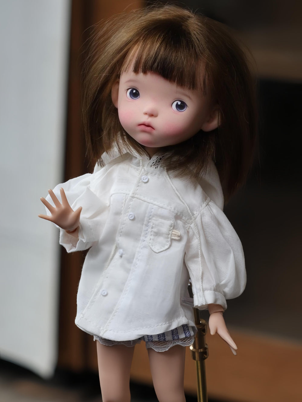 Fresh Minimalist Blythe BJD Outfit Half Body Shot | ToastDoll