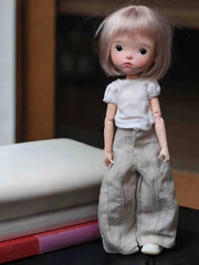 Cozy Earth Tone Blythe 1/6 BJD Outfit  Full Body View | ToastDoll