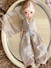 Vest Curved Pants Blythe 1/6 BJD Outfit | ToastDoll