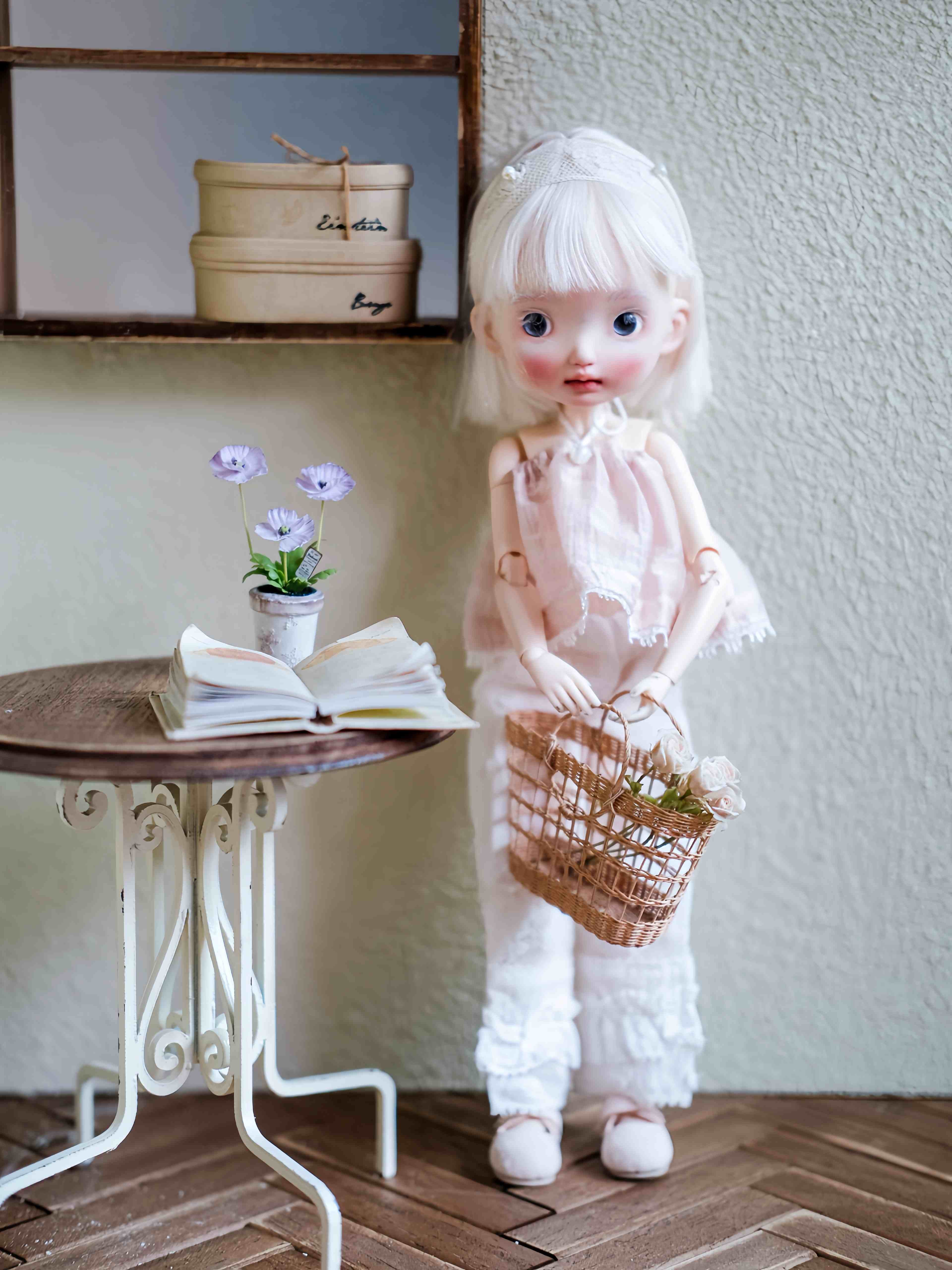 Pink Lace Dress Blythe 1/6 BJD Set | ToastDoll
