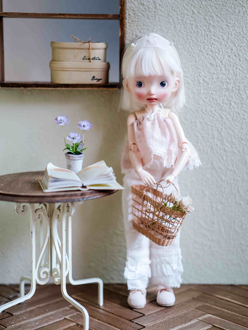 Pink Lace Dress Blythe 1/6 BJD Set | ToastDoll