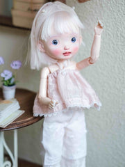 Pink Lace Dress Blythe 1/6 BJD Set Close-up | ToastDoll