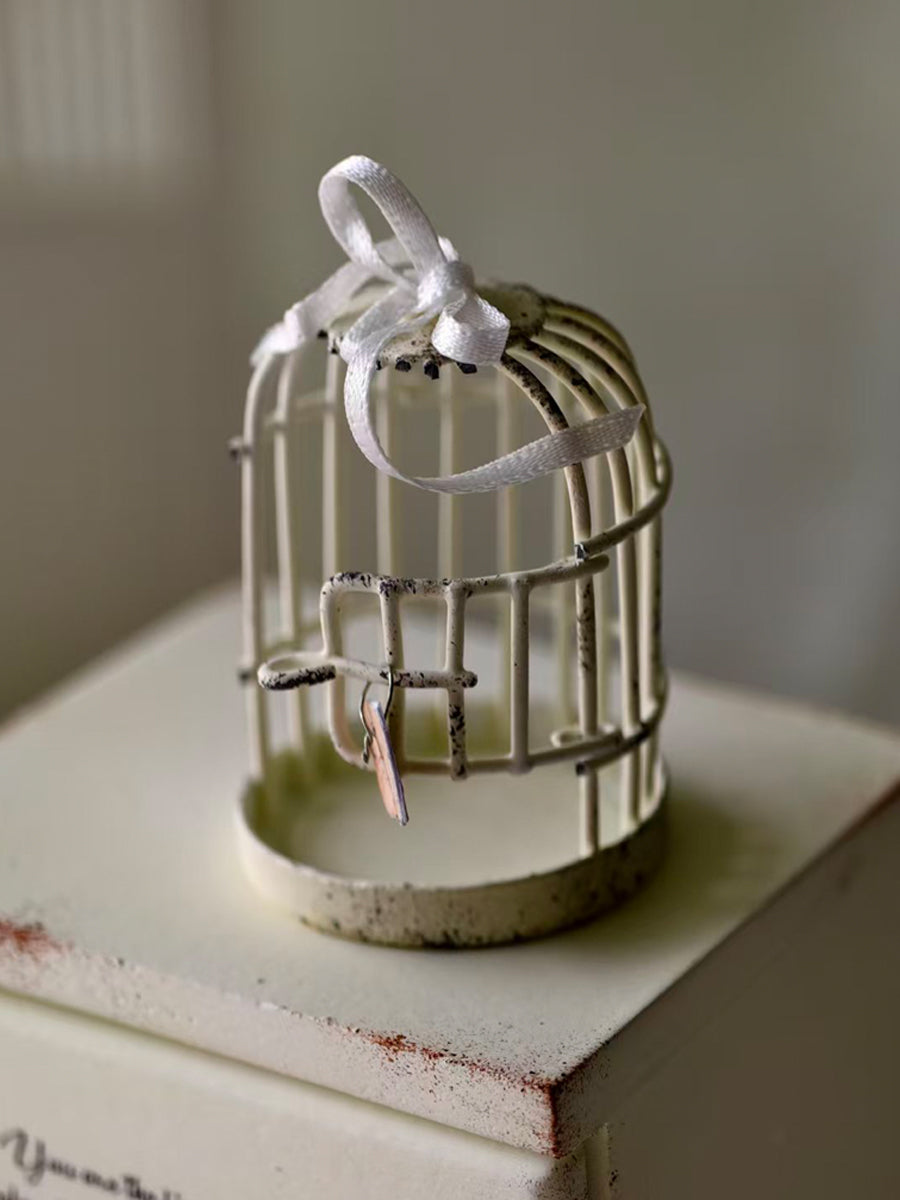 Handmade Dollhouse Miniature Furniture, Birdcage