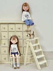 Handmade Shoes for Blythe/Obitsu,Buckle Slide Sandals