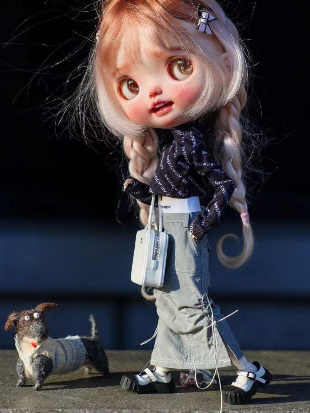 Handmade Shoes for Blythe/Obitsu,Sporty Mary Janes