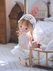 Lace Tutu Blythe BJD Outfit - Handmade Doll Clothes - ToastDoll