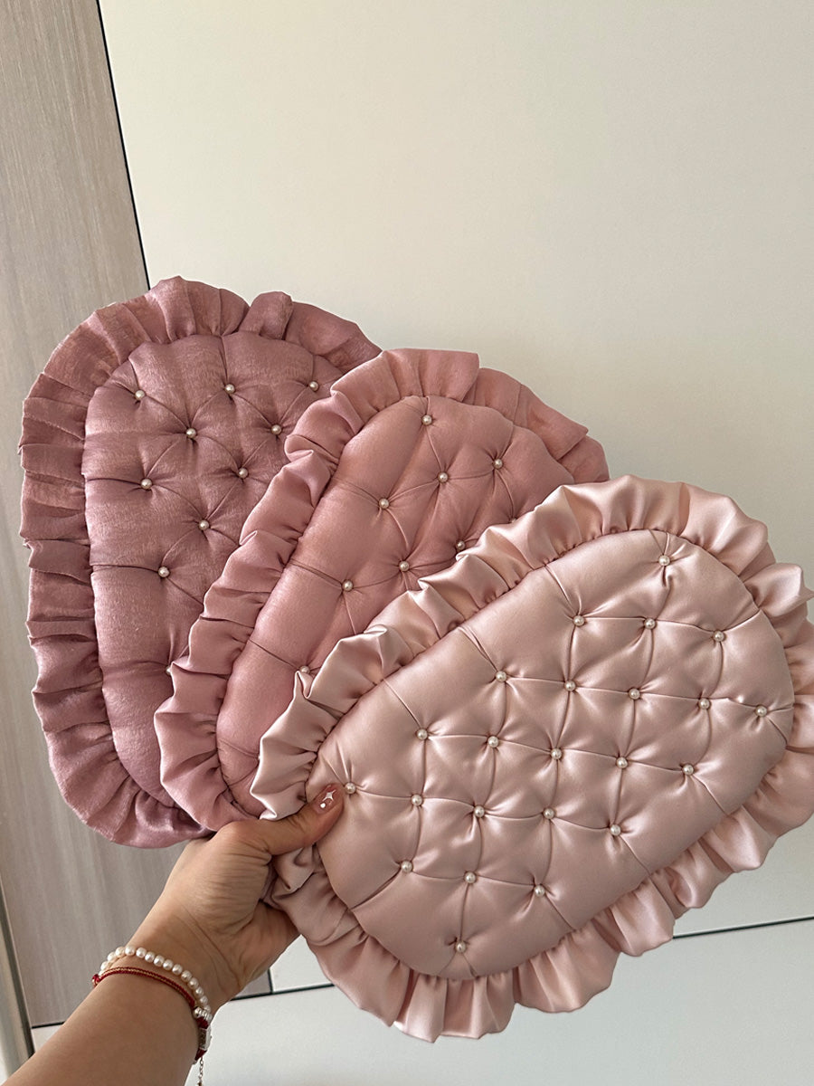 Handmade Doll Display Tray, Rattan Wicker