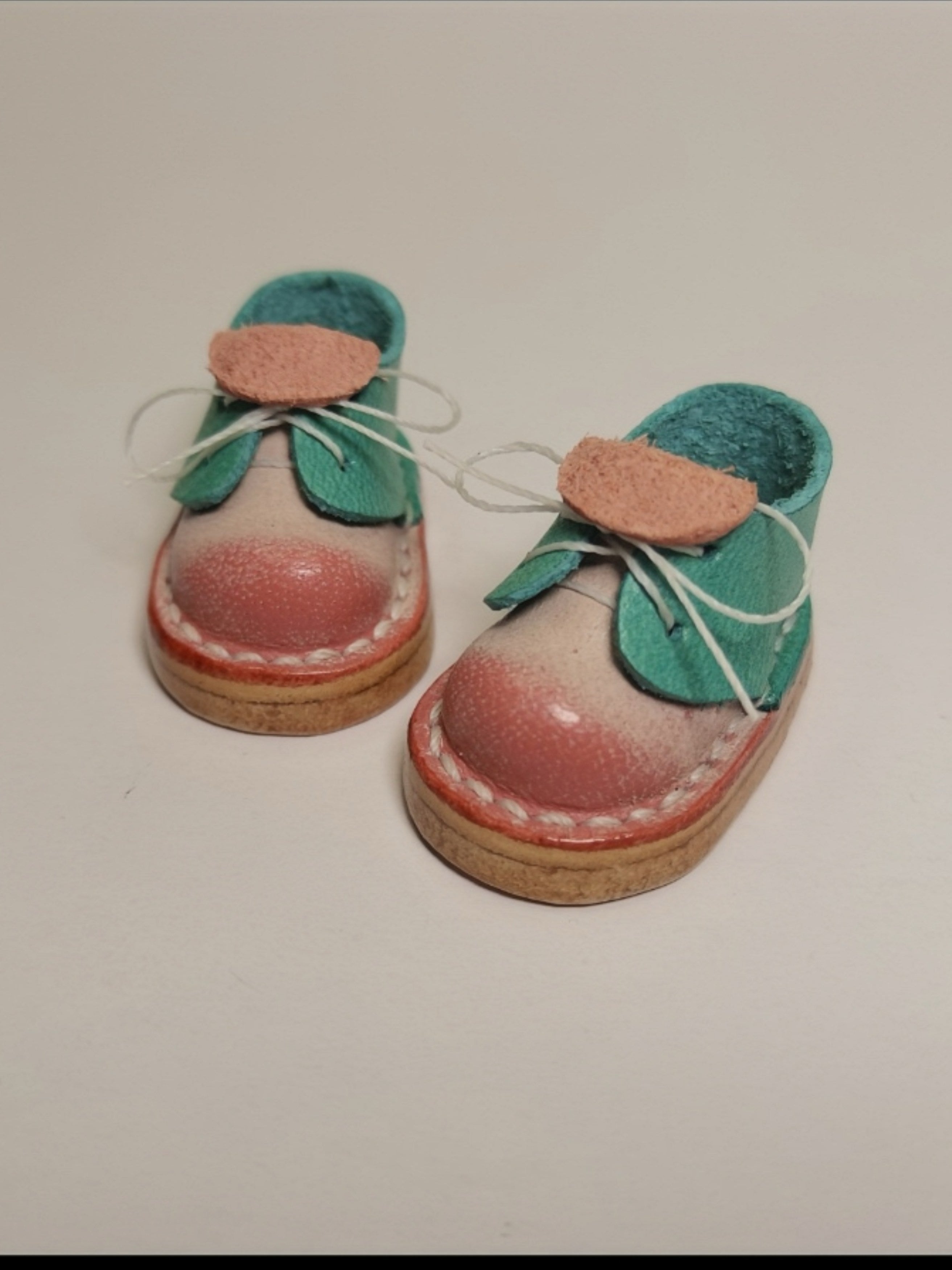 Handmade Shoes for Blythe/Obitsu, Color Block Shoes