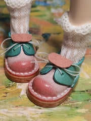 Handmade Shoes for Blythe/Obitsu, Color Block Shoes