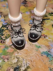 Handmade Shoes for Blythe, Pointed Leather Shoes