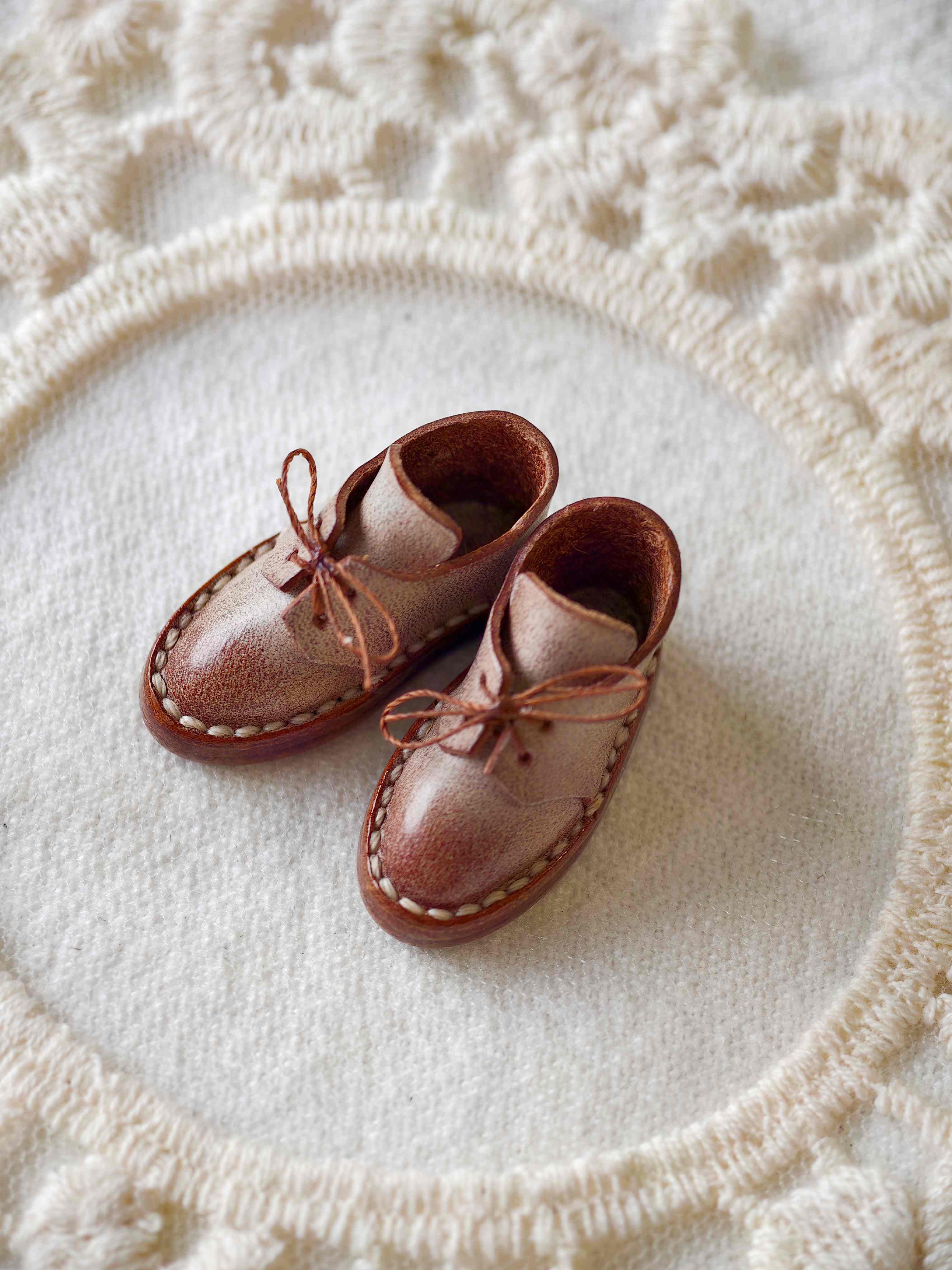 Handmade Shoes for Blythe, Pointed Leather Shoes