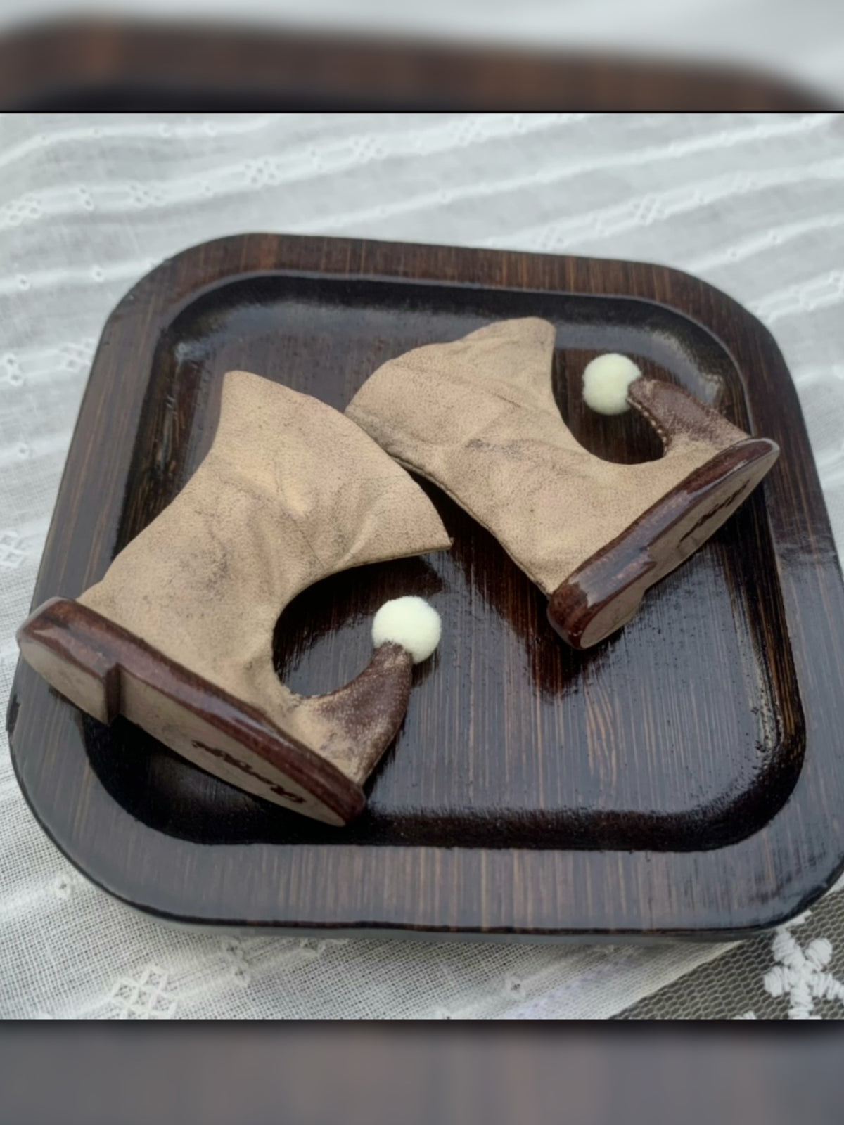 Handmade Shoes for Blythe/Obitsu, Clown Leather Shoes