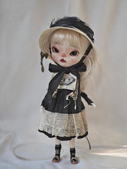 Vintage Tea Dyed Blythe Outfit - Handmade Doll Clothes - ToastDoll