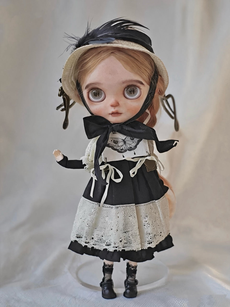 Vintage Tea Dyed Blythe Outfit - Handmade Doll Clothes - ToastDoll