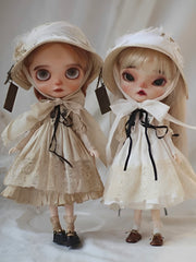Vintage Tea Dyed Blythe Outfit | ToastDoll