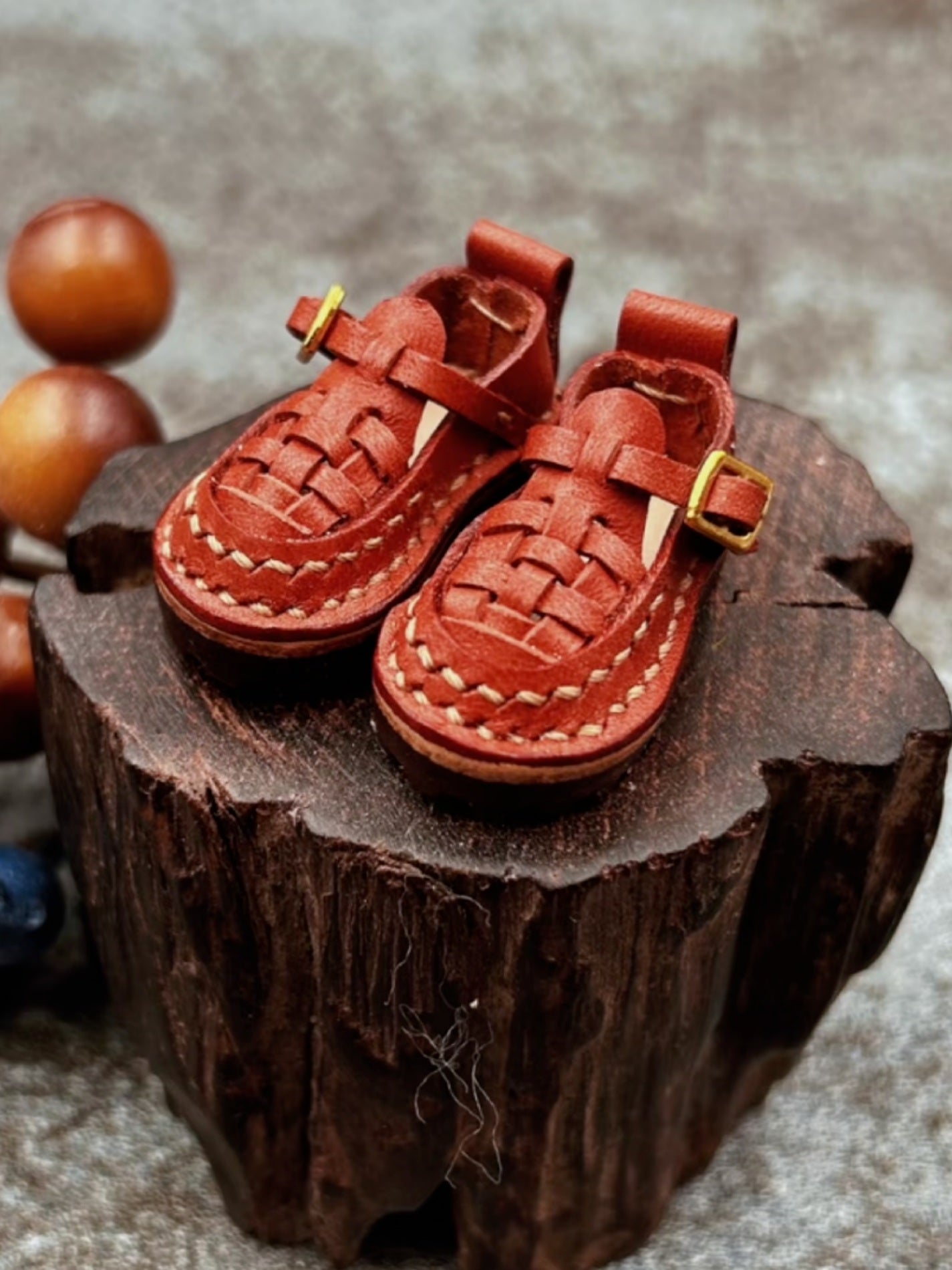 Handmade Shoes for Blythe/Obitsu, Woven Sandals