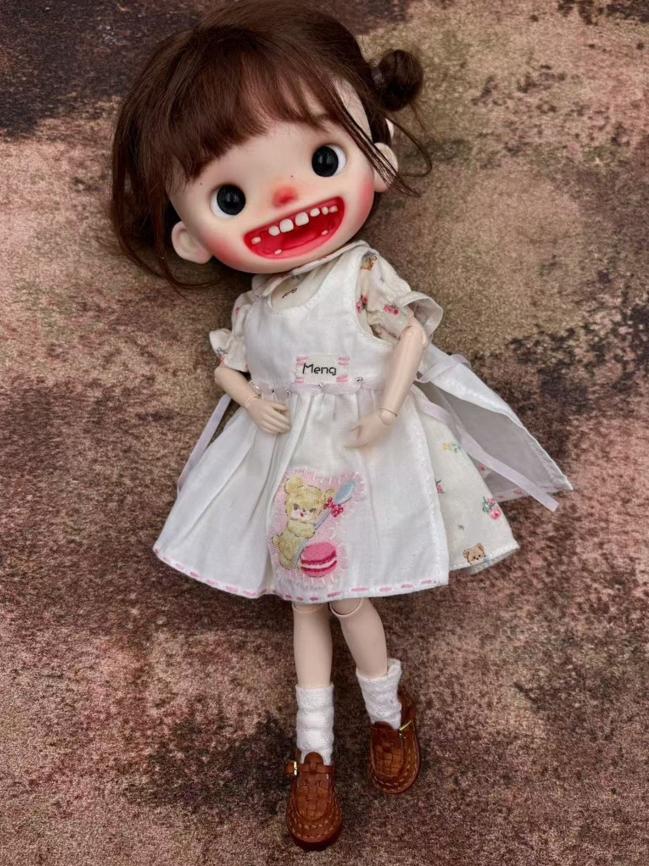 Handmade Shoes for Blythe/Obitsu, Woven Sandals