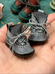 Handmade Shoes for Blythe/Obitsu/GSC, Low Top Combat Boots