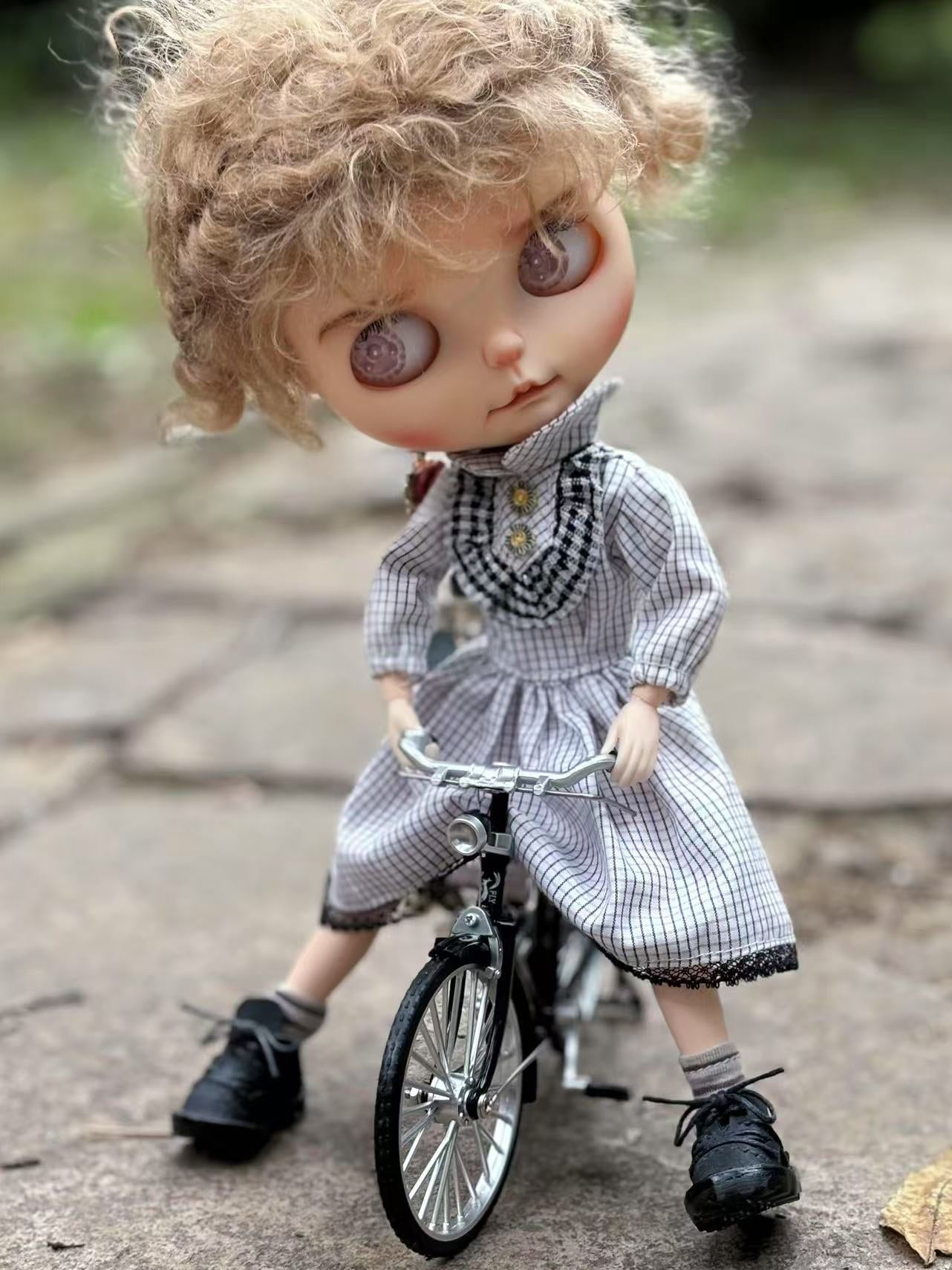 Handmade Shoes for Blythe/Obitsu/GSC, Low Top Combat Boots