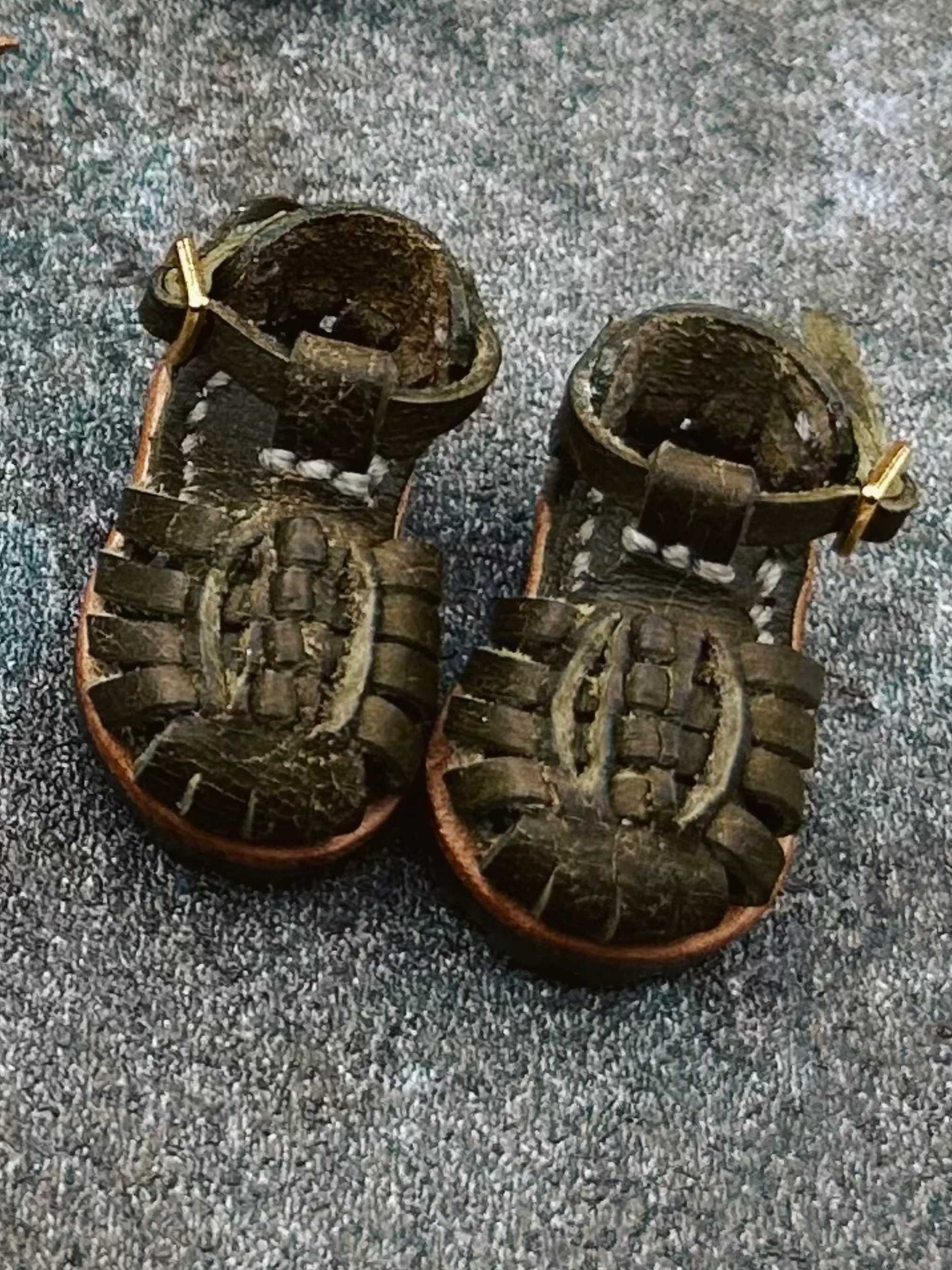 Handmade Shoes for Blythe/Obitsu, Leather Sandals