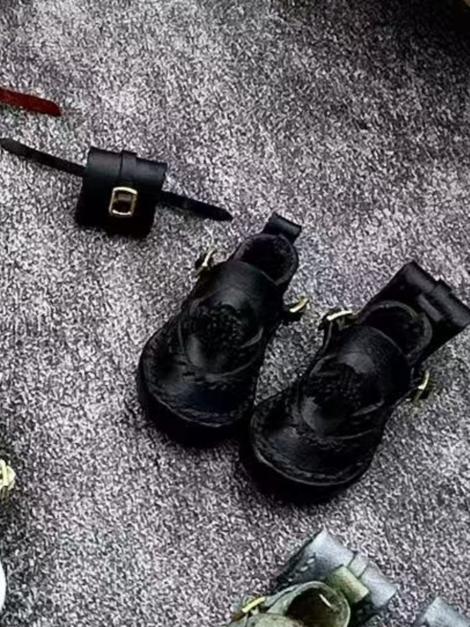 Handmade Shoes for Blythe/Obitsu, Styled Shoes with A Backpack