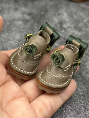 Handmade Shoes for Blythe/Obitsu, Styled Shoes with A Backpack