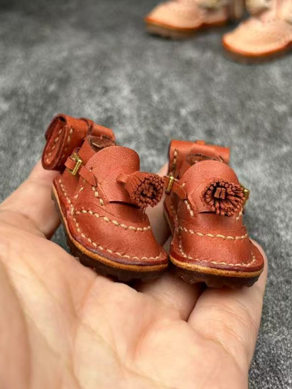 Handmade Shoes for Blythe/Obitsu, Styled Shoes with A Backpack