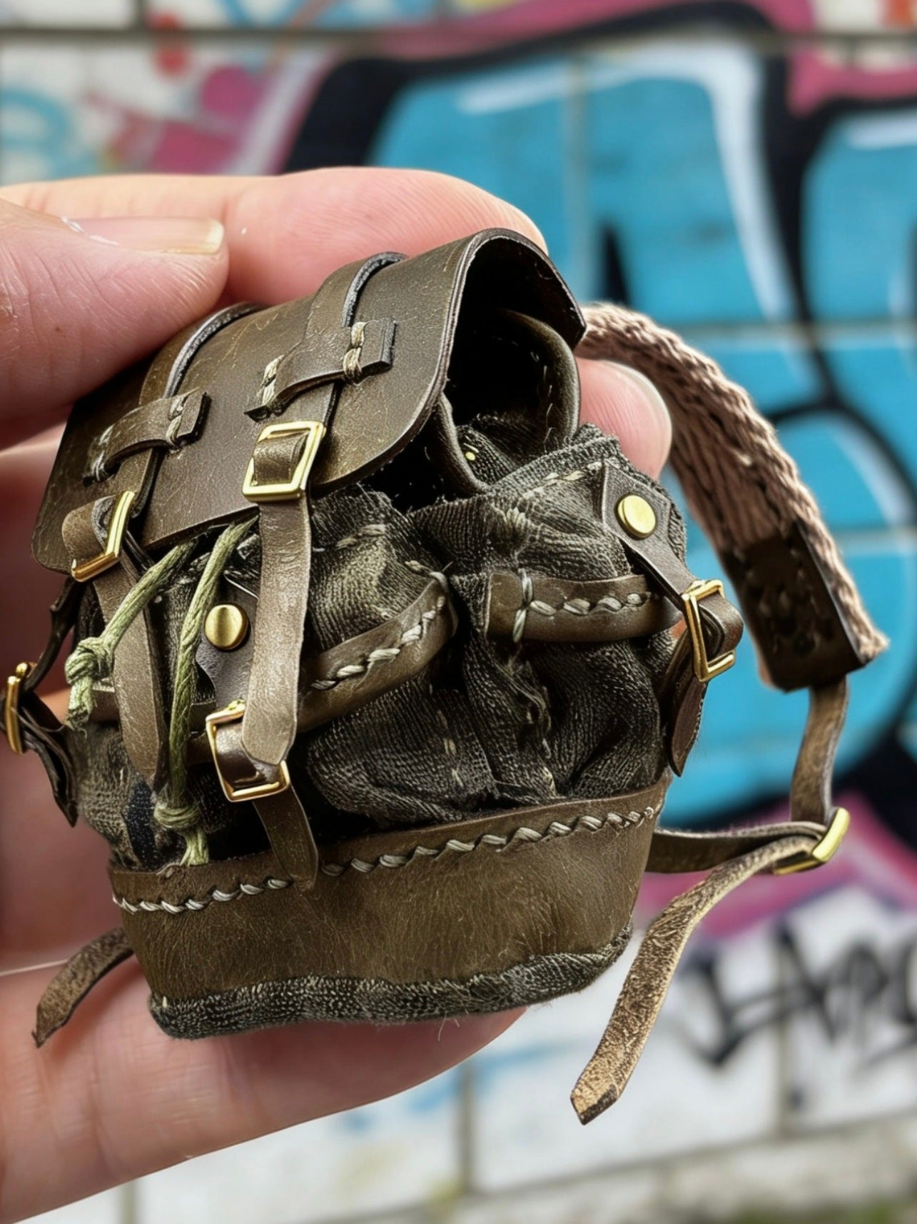 Leather Multi-Pocket Blythe Bag | ToastDoll