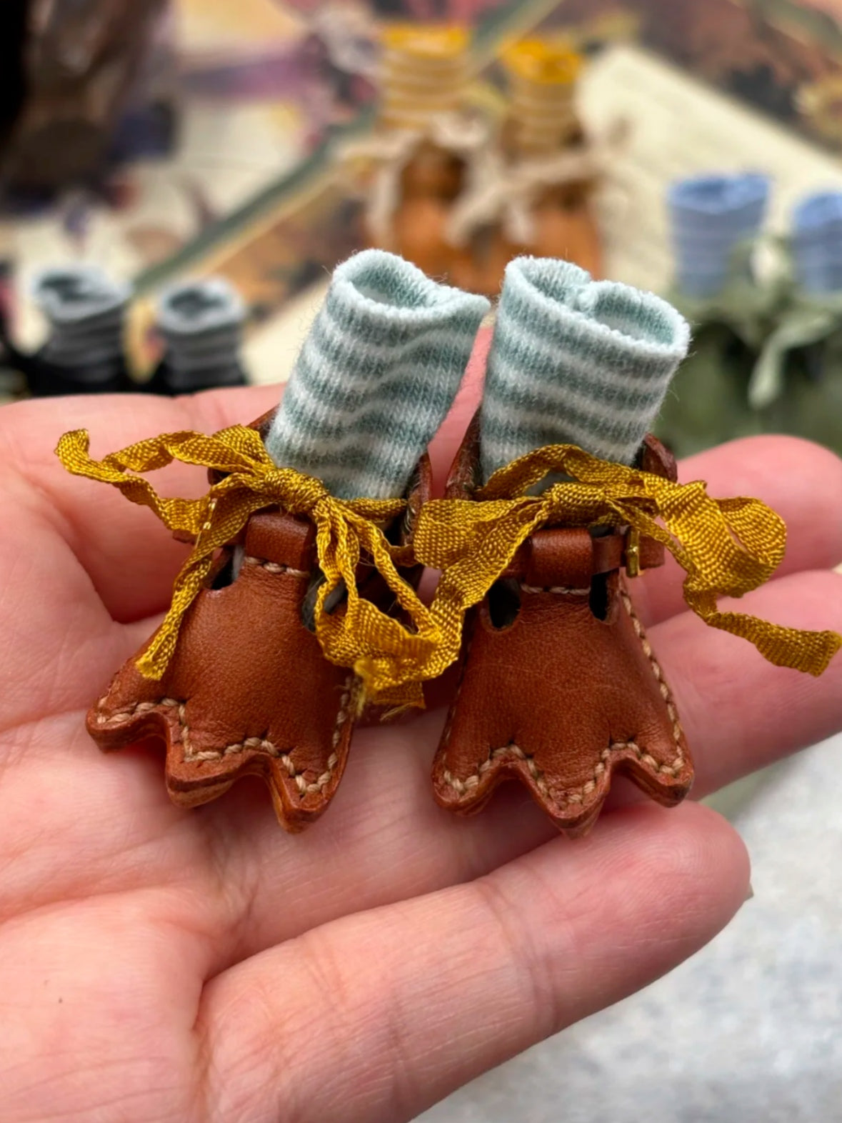 Handmade Shoes for Blythe/Obitsu, Duck Feet Shoes