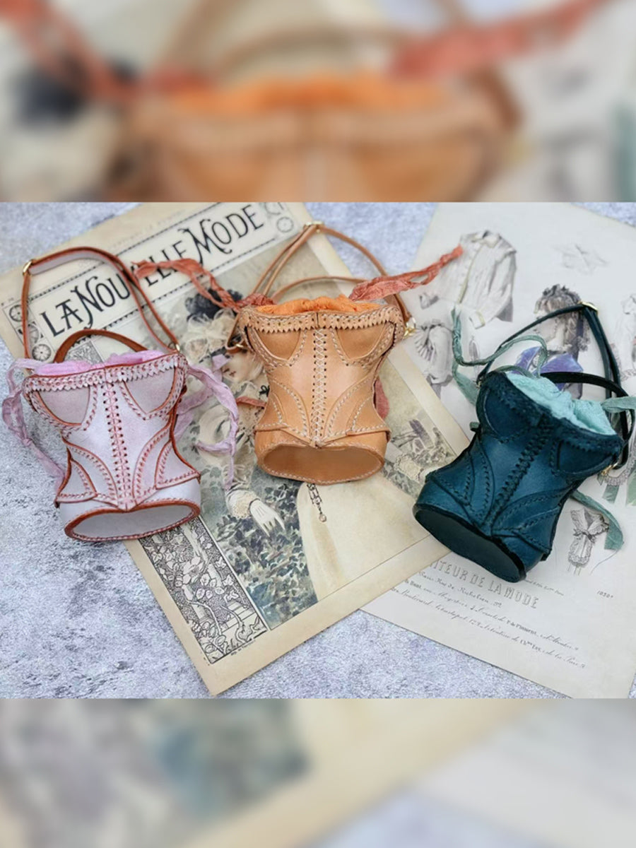 Handmade Bag for Blythe/Azone, Corset-Style Bag