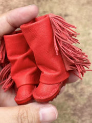 Handmade Shoes for Blythe/Obitsu, Fringed Boots