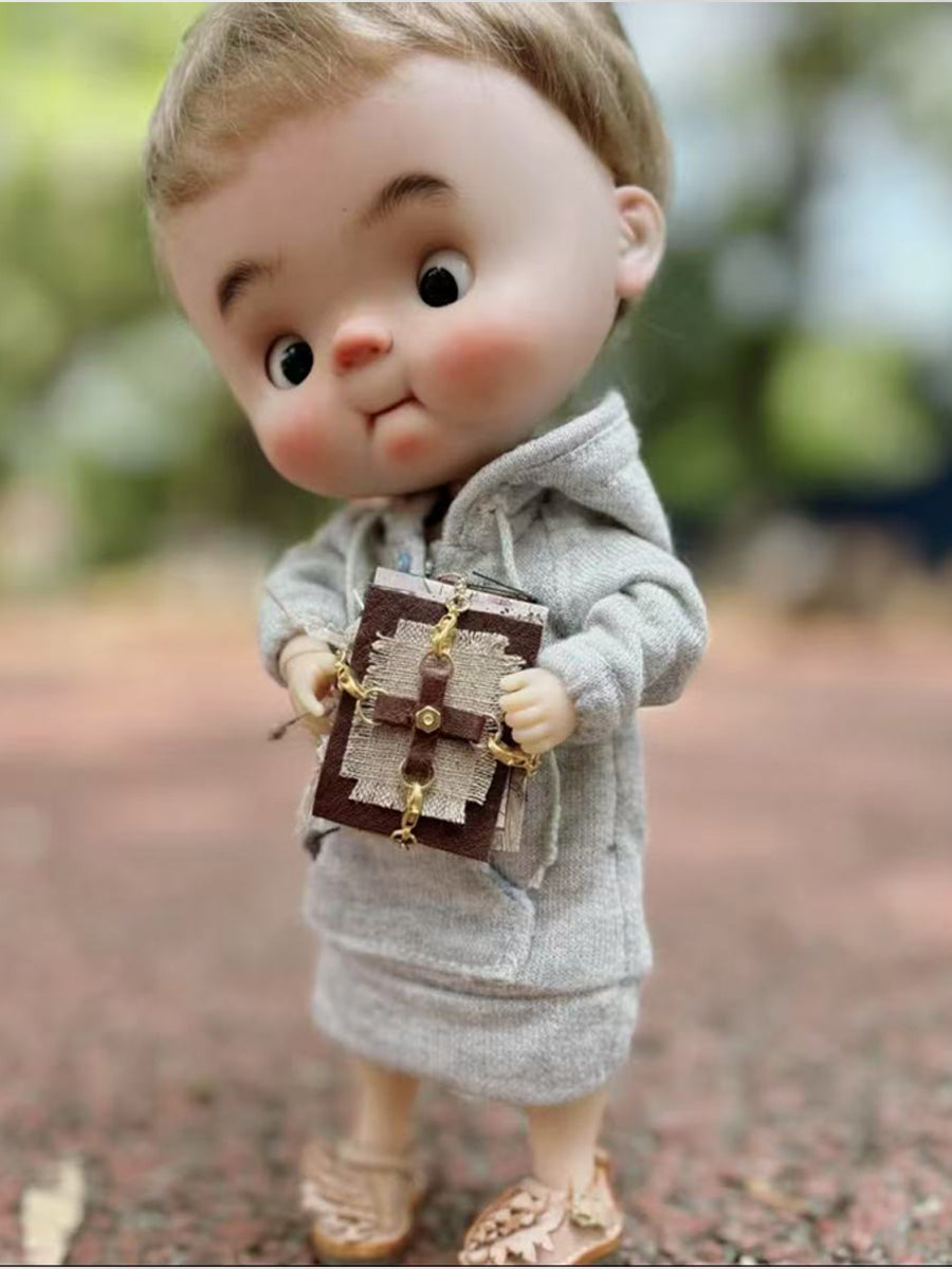 Handmade Miniature for Blythe, Journal Notebook