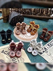 Handmade Shoes for Blythe/Obitsu, Styled Martin Boots with Eye
