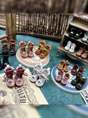 Handmade Shoes for Blythe/Obitsu, Styled Martin Boots with Eye