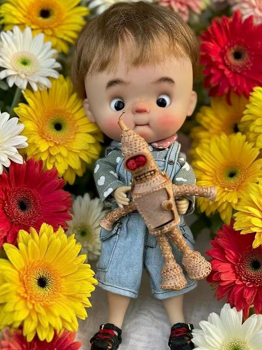 Handmade Bag for Blythe/Azone, Robot Bag