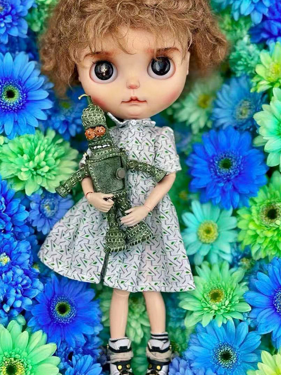 Handmade Bag for Blythe/Azone, Robot Bag