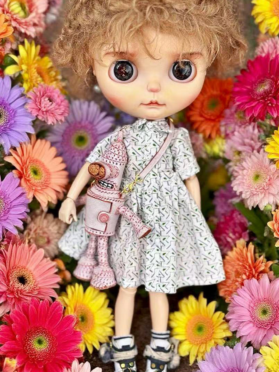 Handmade Bag for Blythe/Azone, Robot Bag