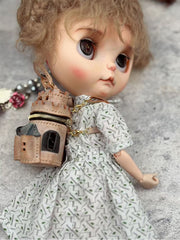Handmade Bag for Blythe/Azone, Halloween Castle Bag