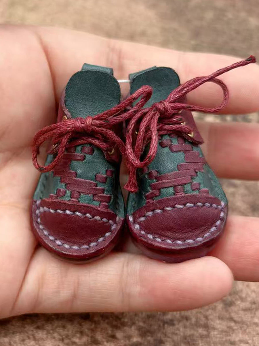 Handmade Shoes for Jacoosun/ BJD, Christmas Reindeer Leather Shoes