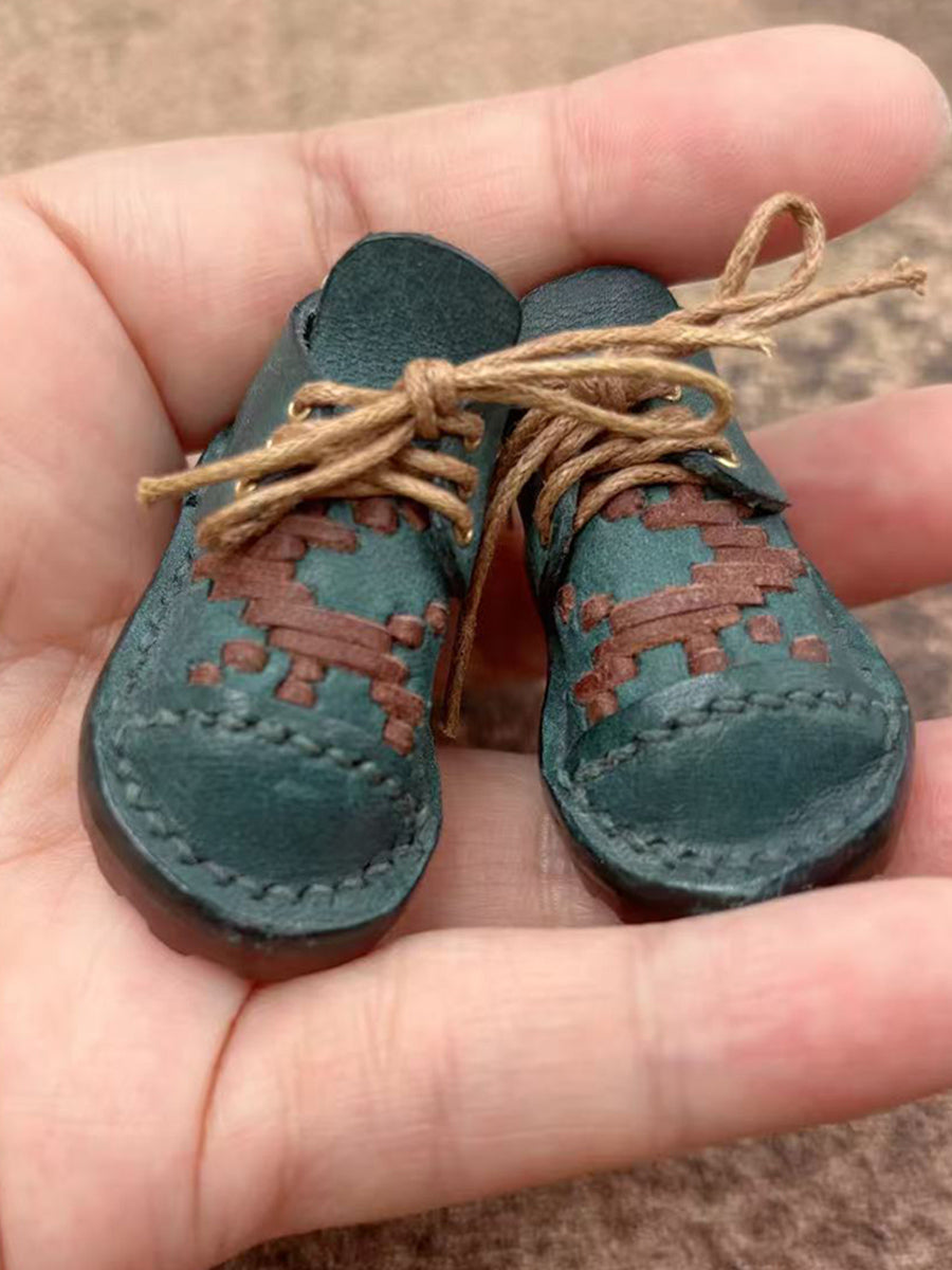 Handmade Shoes for Jacoosun/ BJD, Christmas Reindeer Leather Shoes