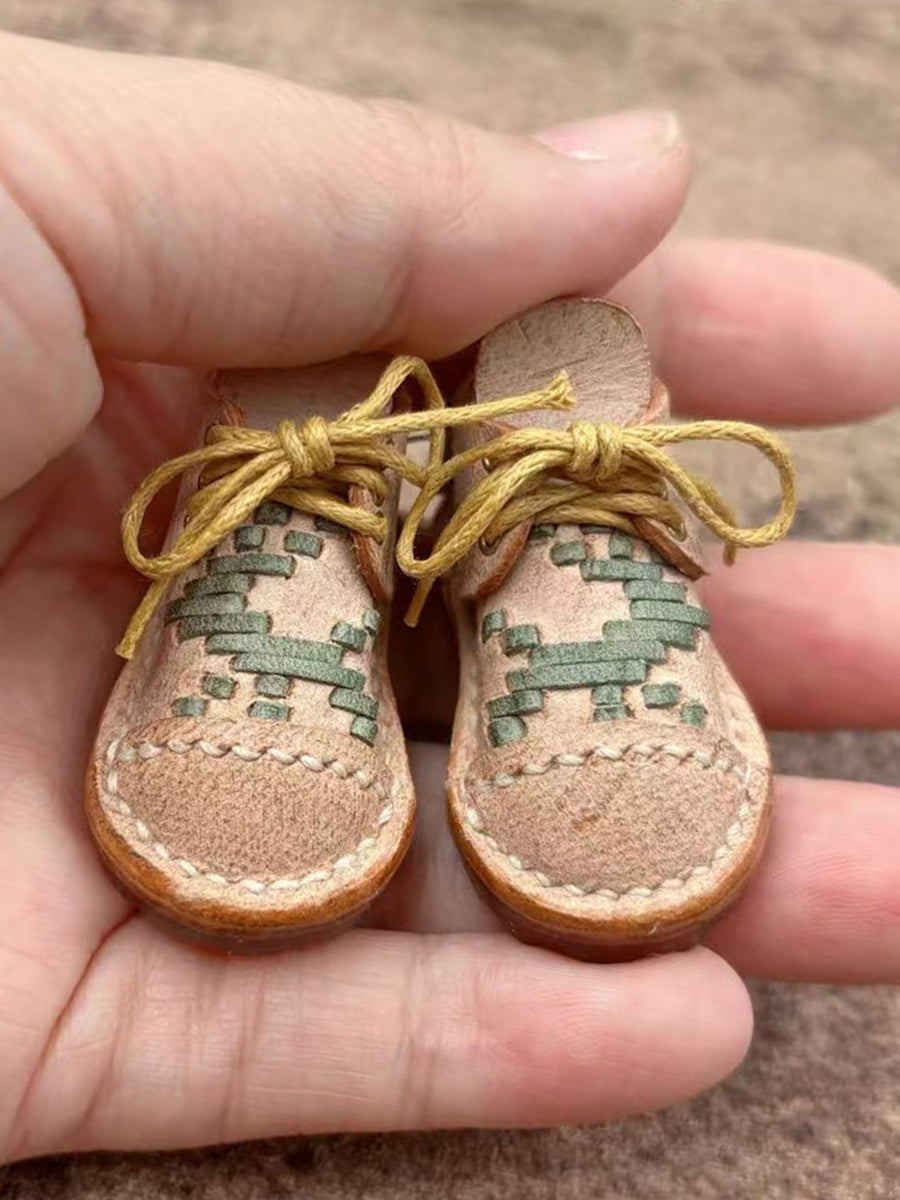 Handmade Shoes for Jacoosun/ BJD, Christmas Reindeer Leather Shoes