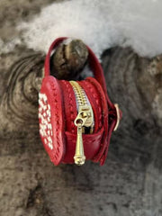 Handmade Bag for Blythe/Azone, Christmas Round Bag