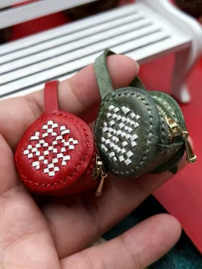 Handmade Bag for Blythe/Azone, Christmas Round Bag