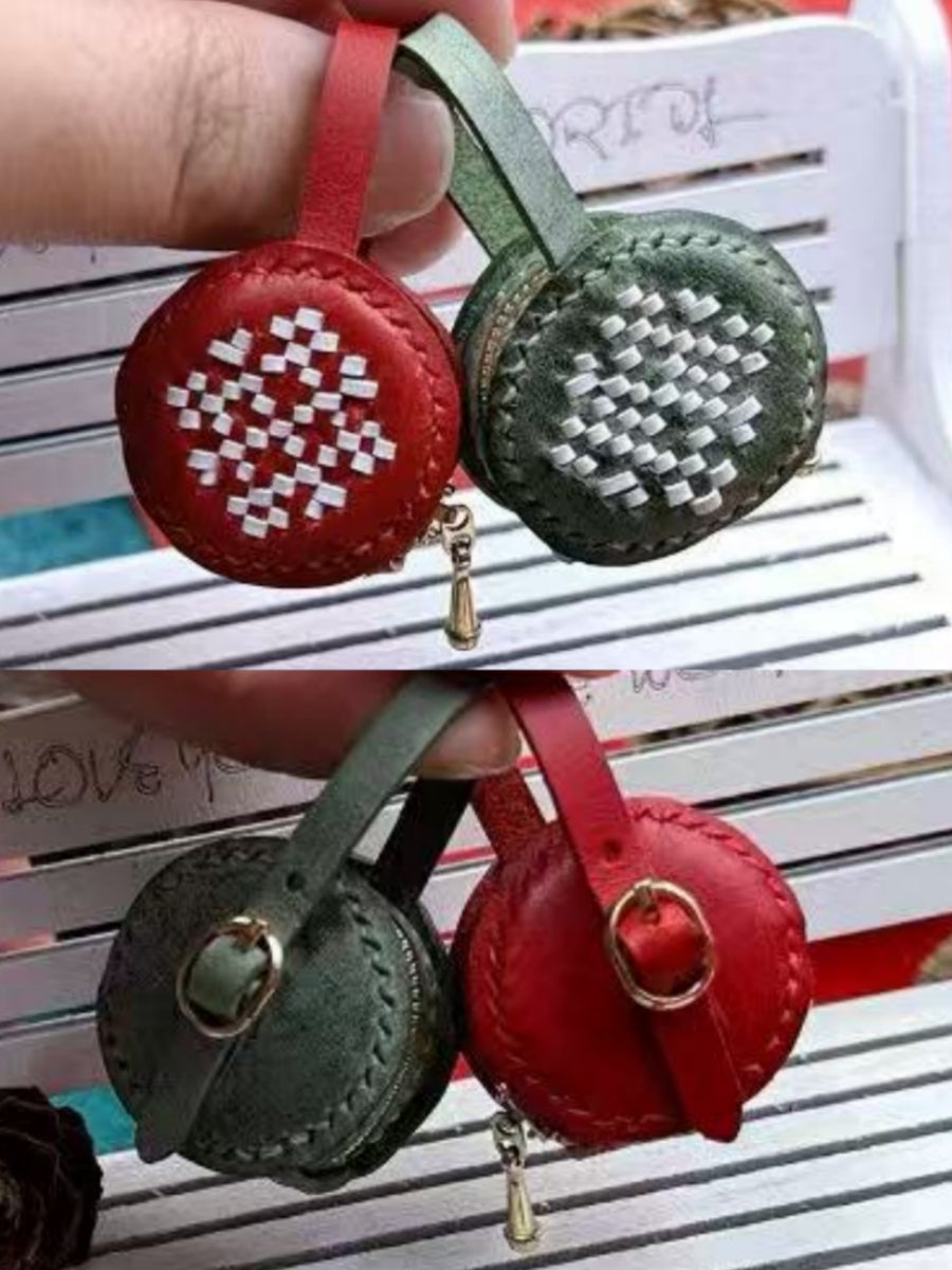 Handmade Bag for Blythe/Azone, Christmas Round Bag